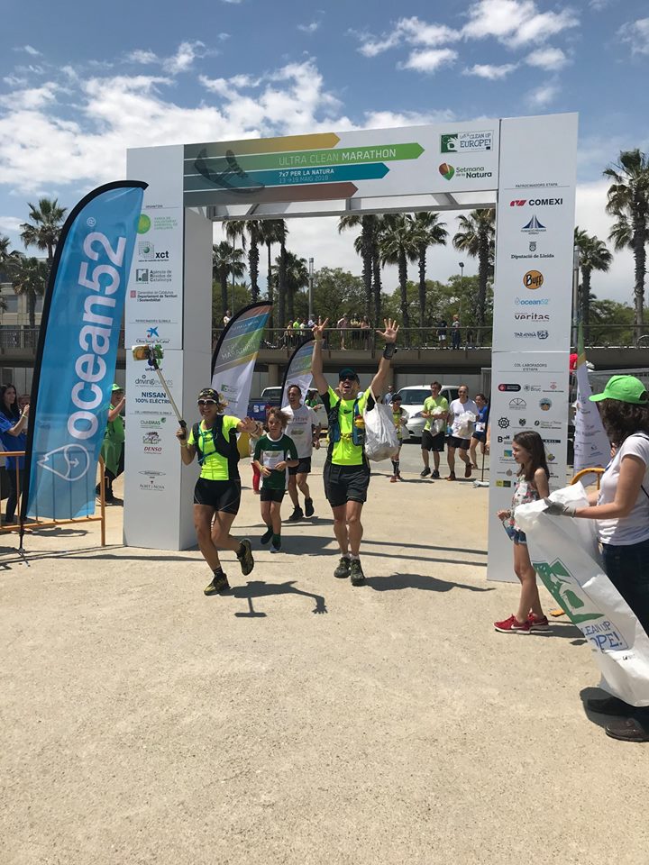 Bosch i Ribera en arribat a la meta el 2018 | UltraClean Marathon