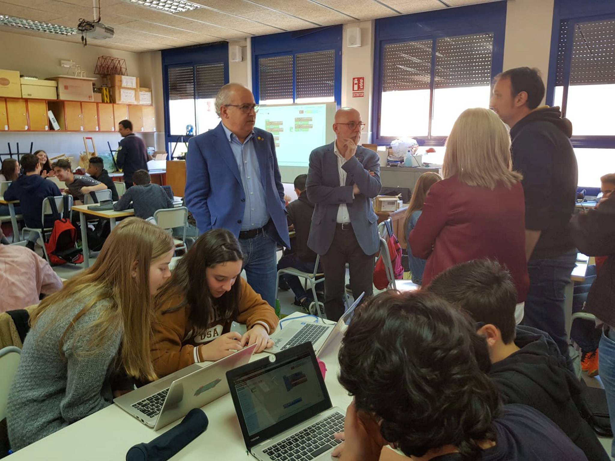 Bargalló a l'Escola La Salle | Generalitat de Catalunya