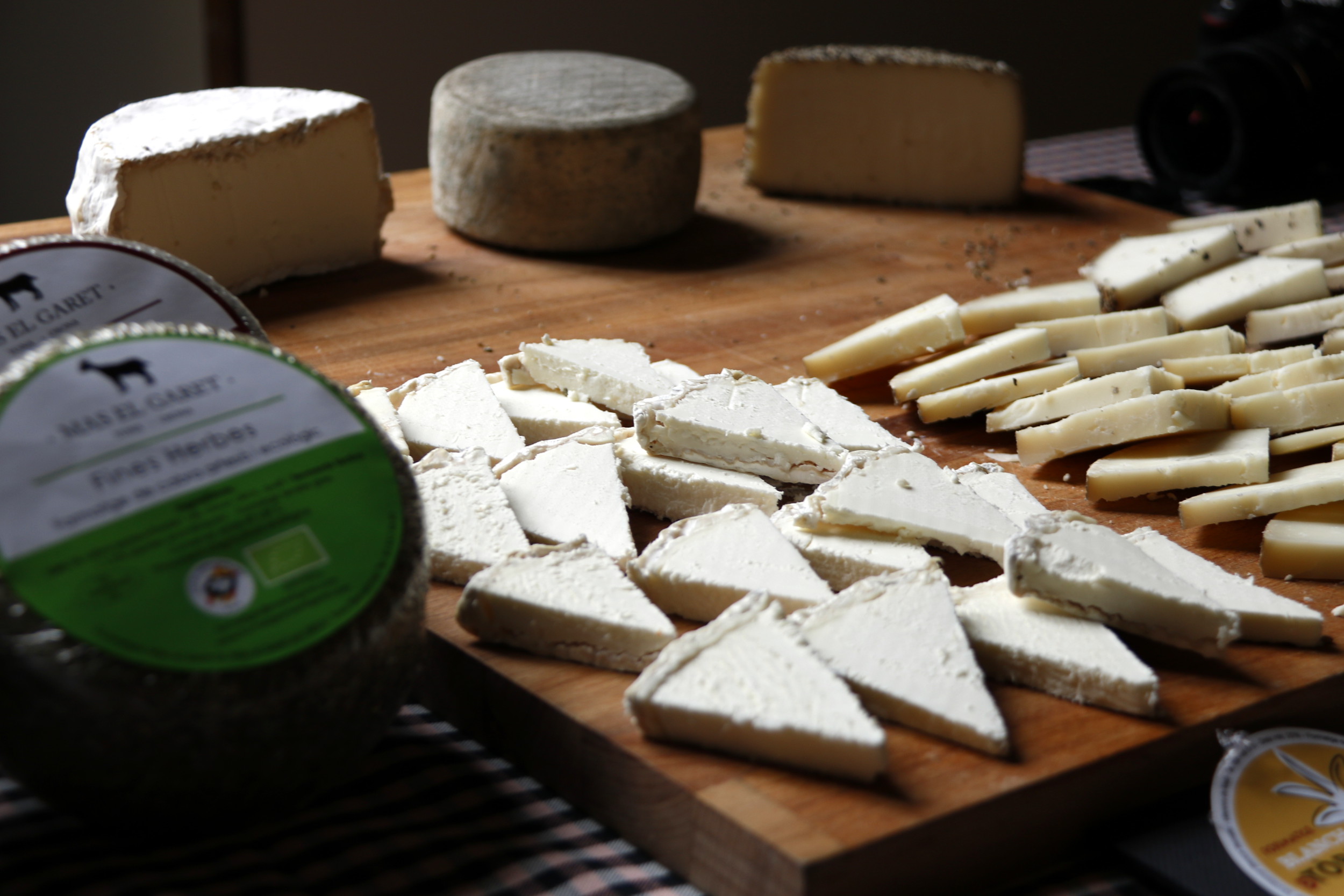 Imatge d'alguns dels formatges presentats a Lactium el 2017 | ACN