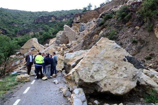 L'esllavissada a Castell de Mur va posar fi a la vida de dues persones | ACN