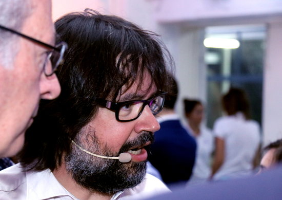 President de Ferrocarrils de la Generalitat de Catalunya (FGC), Ricard Font, en la presentació de les novetats turístiques | ACN