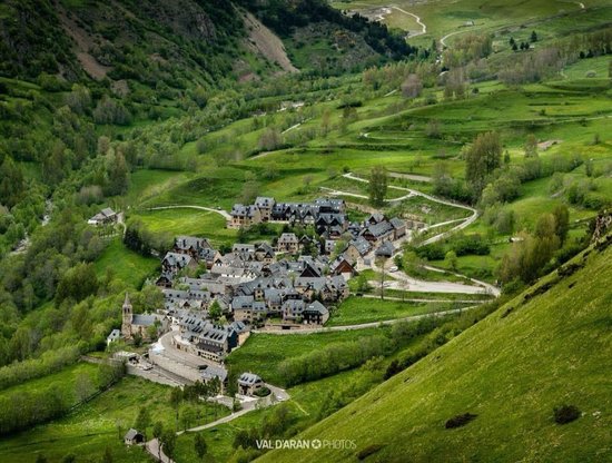 Vista aèria de Bagergue, a la Val d'Aran | ACN