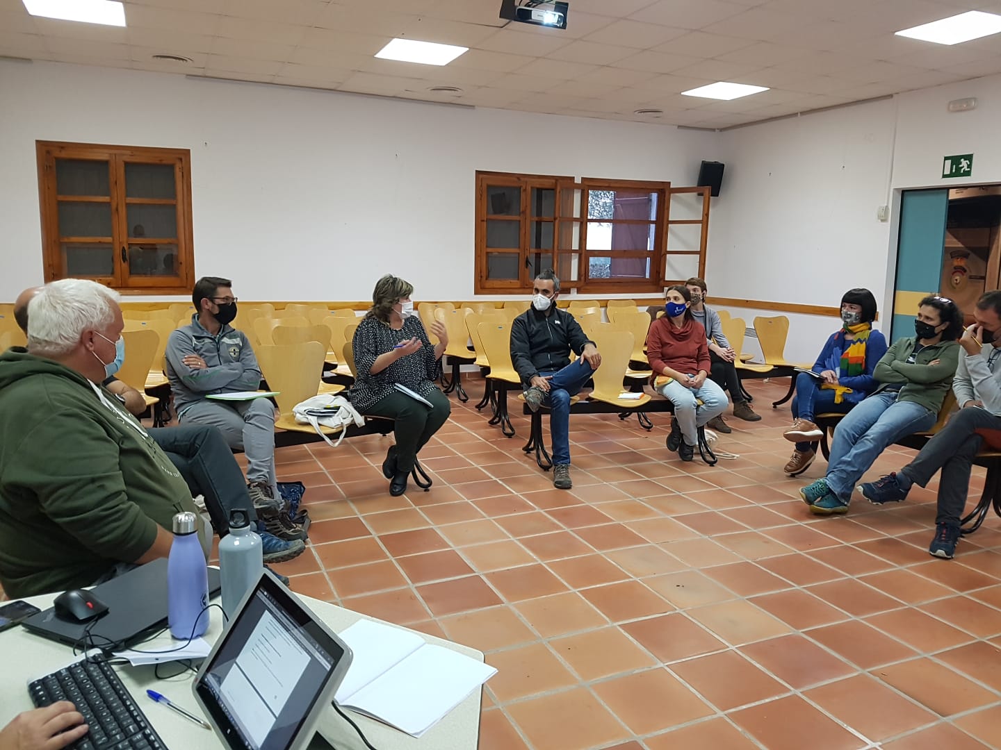 Primera reunió presencial de la Taula del Voluntariat Ambiental del Parc Natural del Delta de l'Ebre
