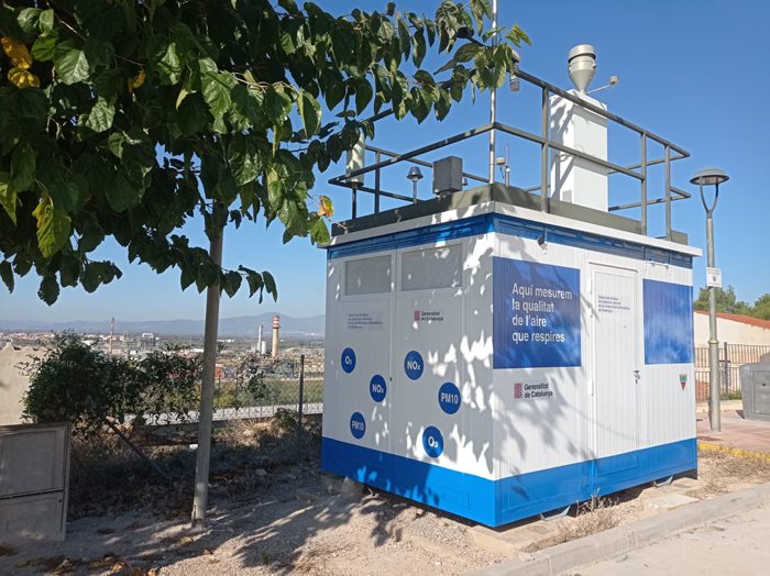 Estació de la XVPCA a Perafort.